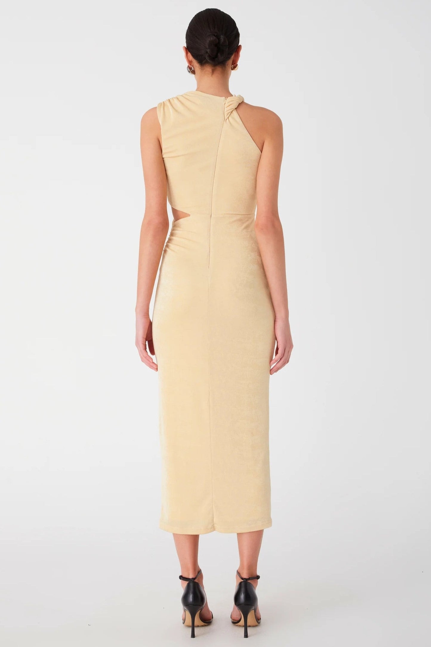 Misha Graciela Midi Dress - Lemon Drop