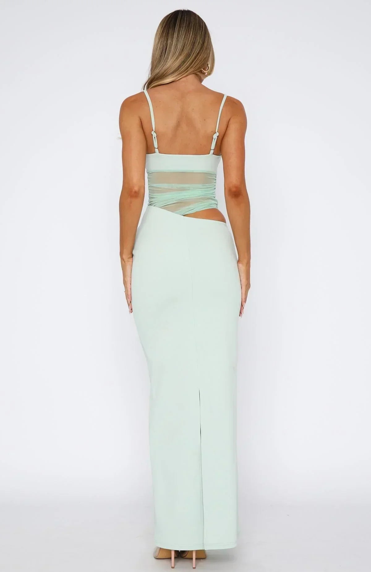 Luna | Blush Maxi Dress