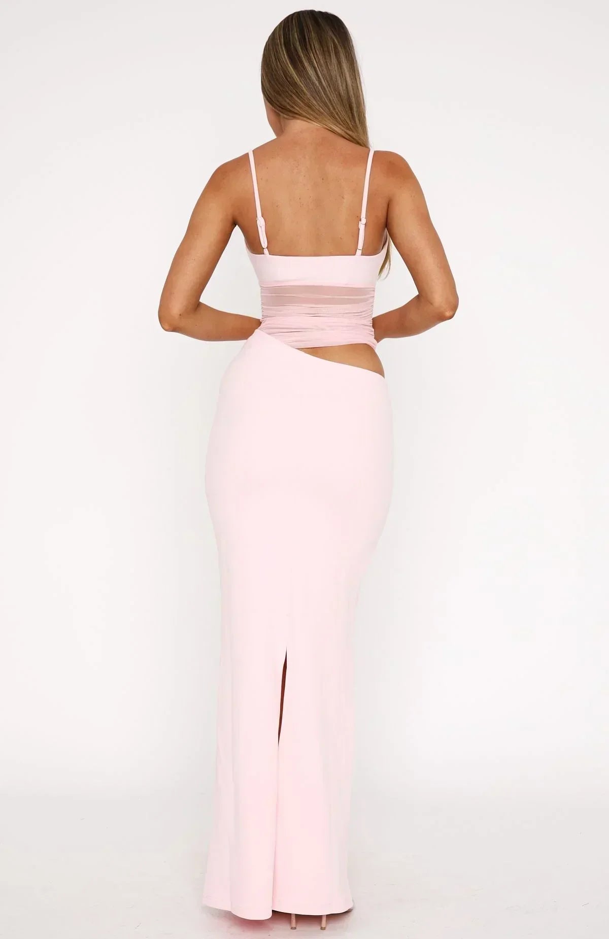 Luna | Blush Maxi Dress