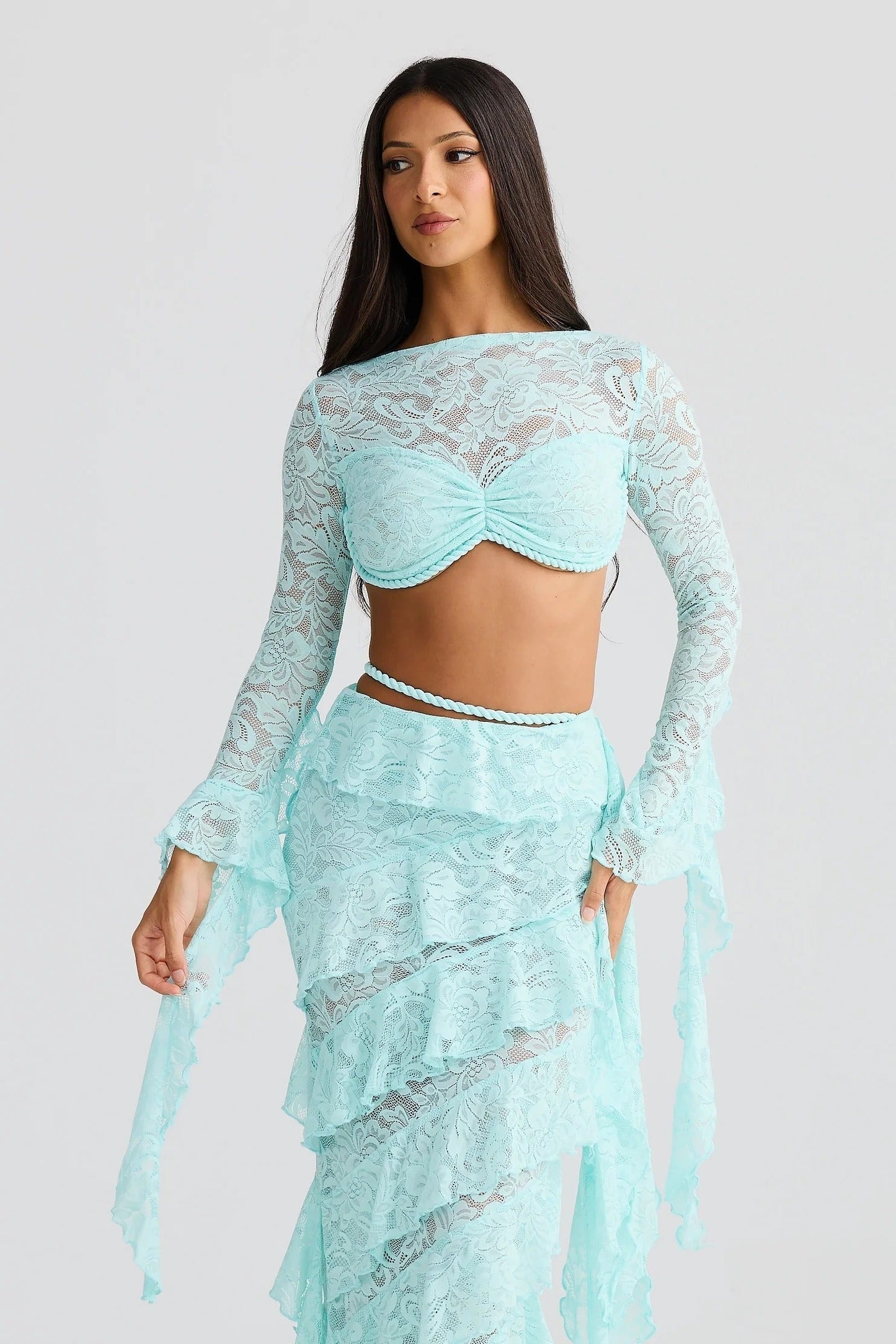 Cecilia Top - Aqua