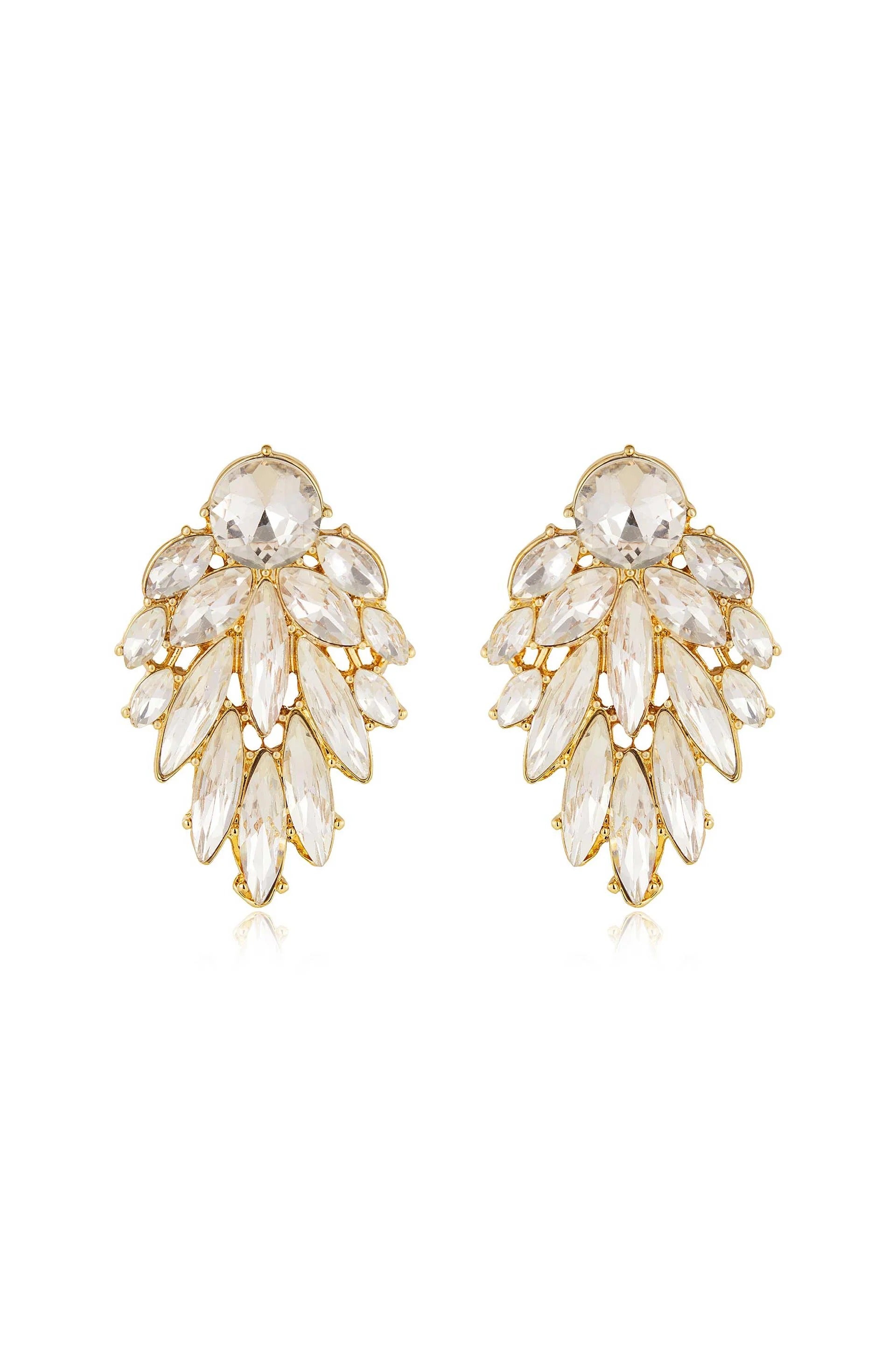 Cry Me A River Earrings - Clear