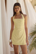 Aera Mini Dress - Lemon
