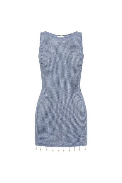 Ariya Mini Dress - Sky Blue
