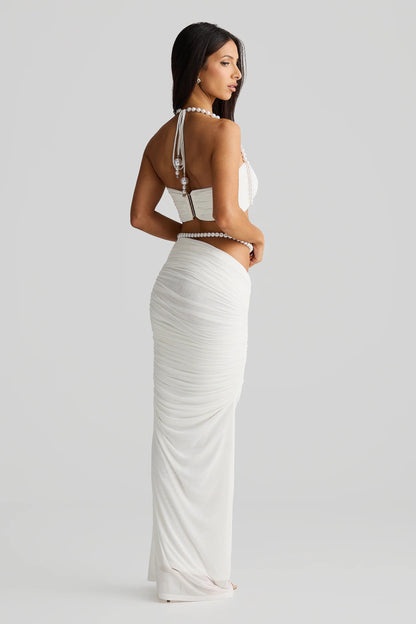 Imalia Crop - White