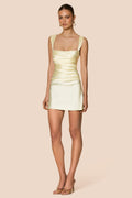 Nookie Dream Mini Dress - Lemon