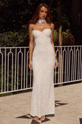 Amana Maxi Dress - White