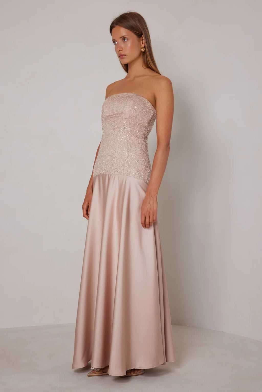 Preston Dress - Champagne