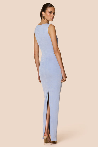 Nookie Crush Drape Maxi Dress - Lavendar