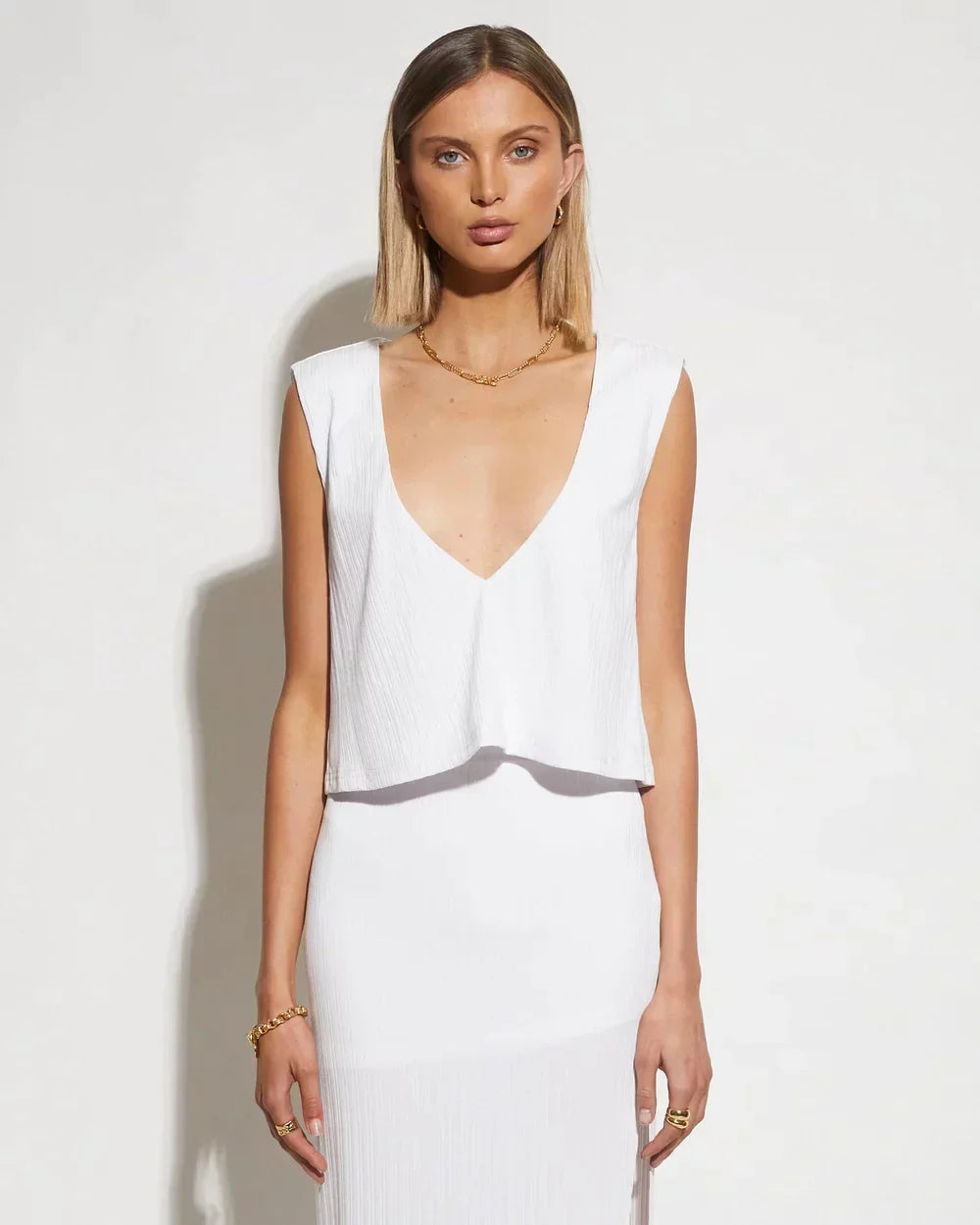 Ivy Top - White