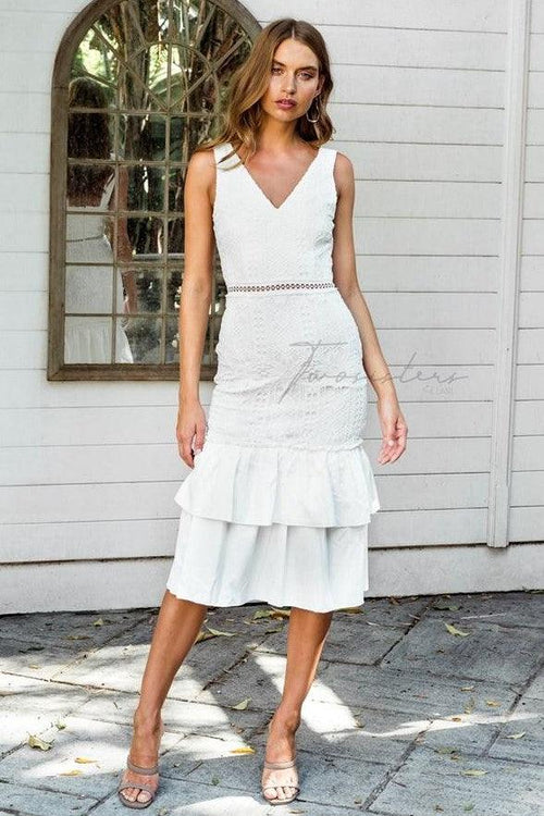 Izzy Dress - White