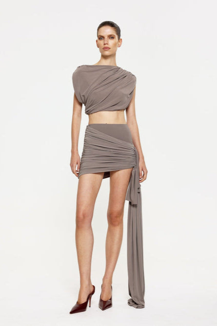 Maisie Skirt - Nutmeg