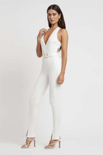 Martina Jumpsuit - White