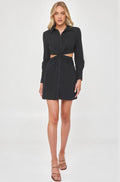 Midori Cut Out Dress - Black