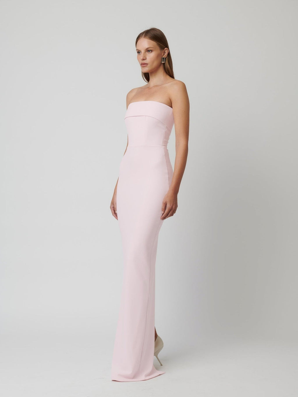 Monroe Gown - Ice Pink