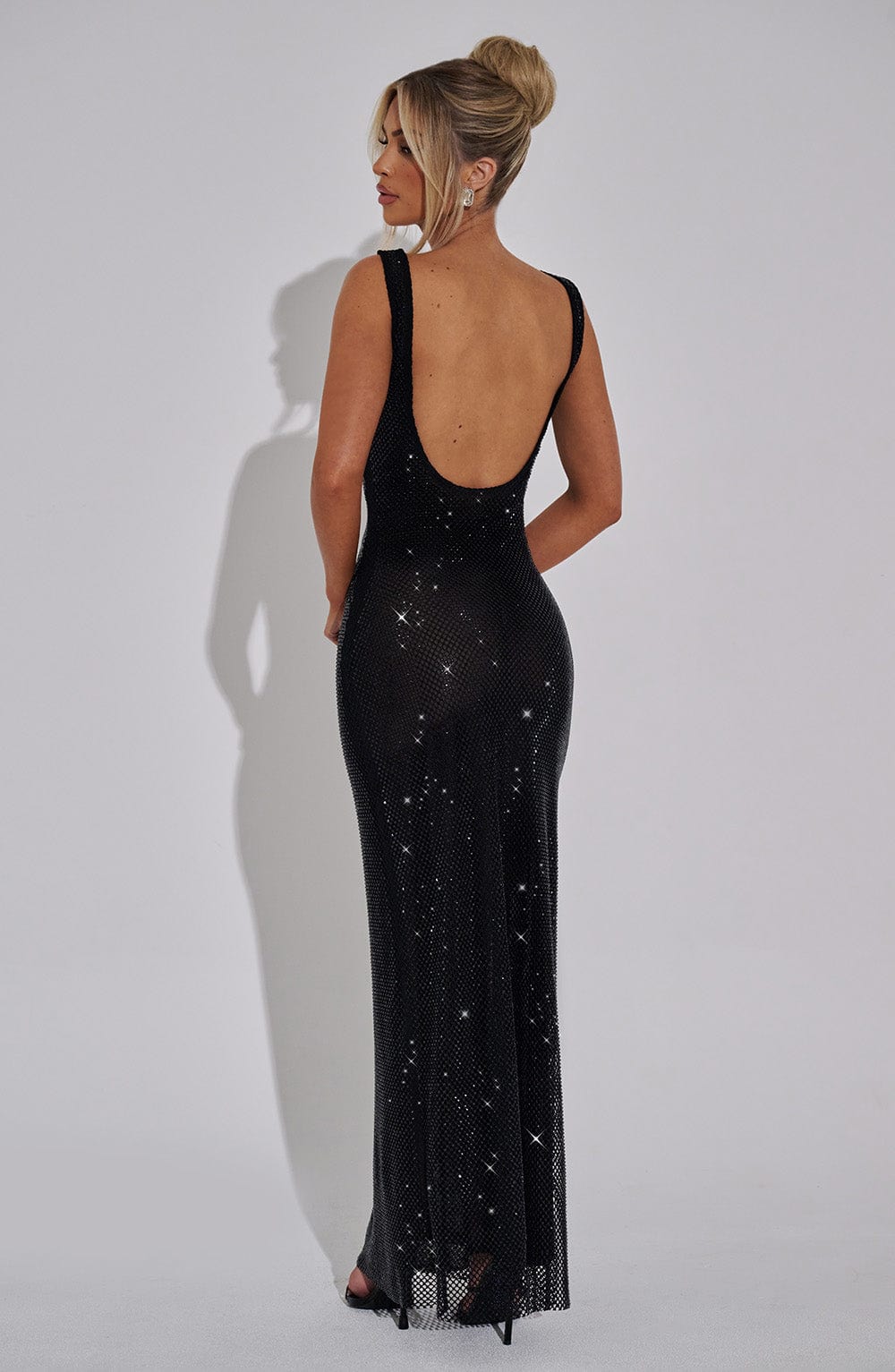 Vivienne – Elegant maxi glitter dress