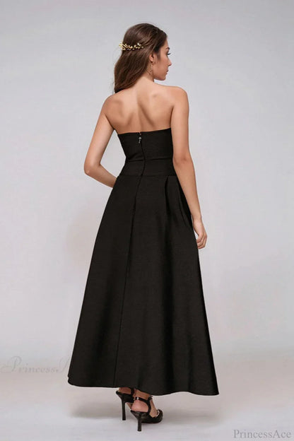 Rhinestone Beaded Off-the-Shoulder Fitted Bodycon Evening Dress