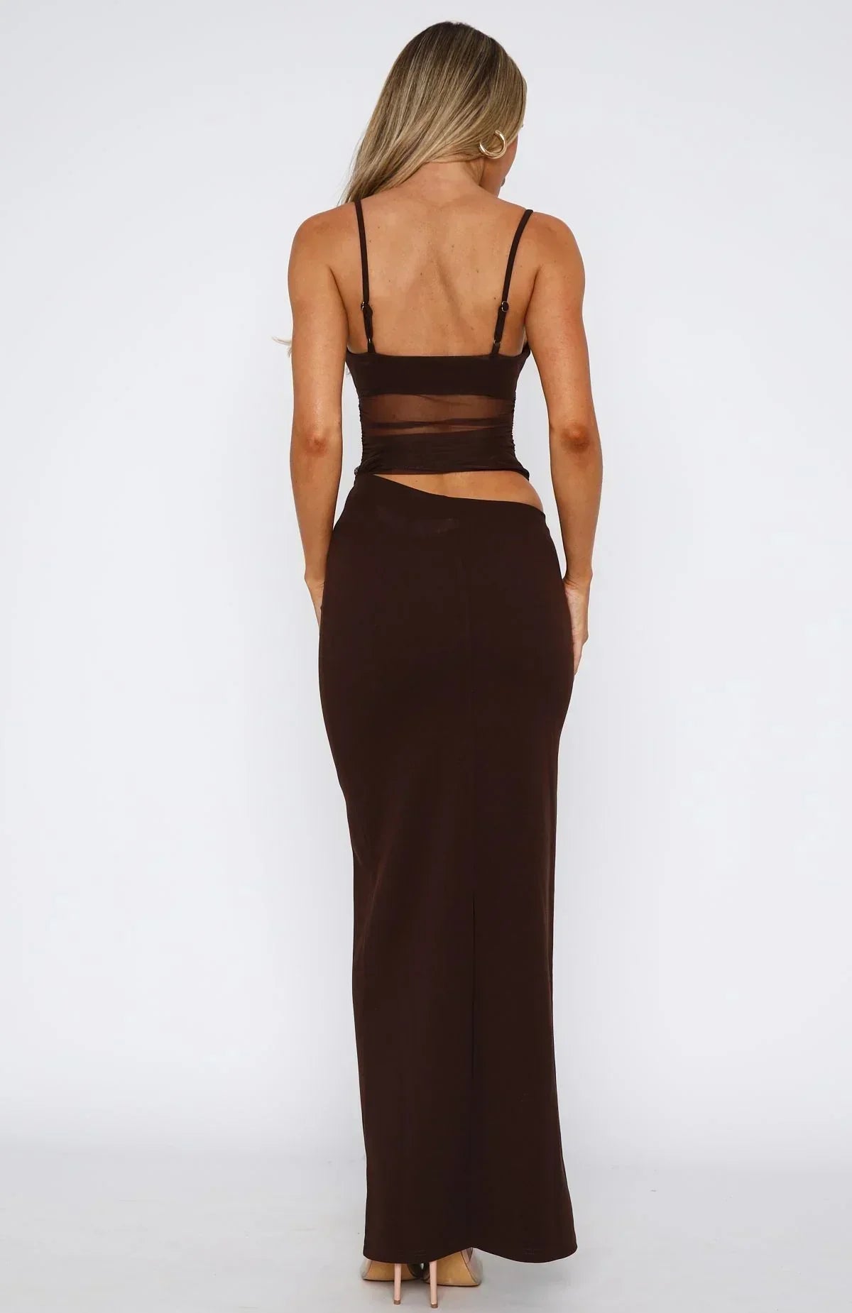 Luna | Blush Maxi Dress