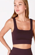 NIKIBIKI Huckleberry Cropped Ribbed Tank